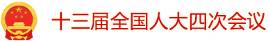 十三屆全國人大四次會議
