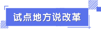 試點地方說改革