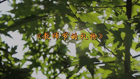 2021年新時代教師風(fēng)采短視頻：教師節(jié)的禮物