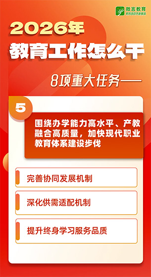 2026年全國(guó)教育工作會(huì)議要點(diǎn)來(lái)了，組圖帶你看